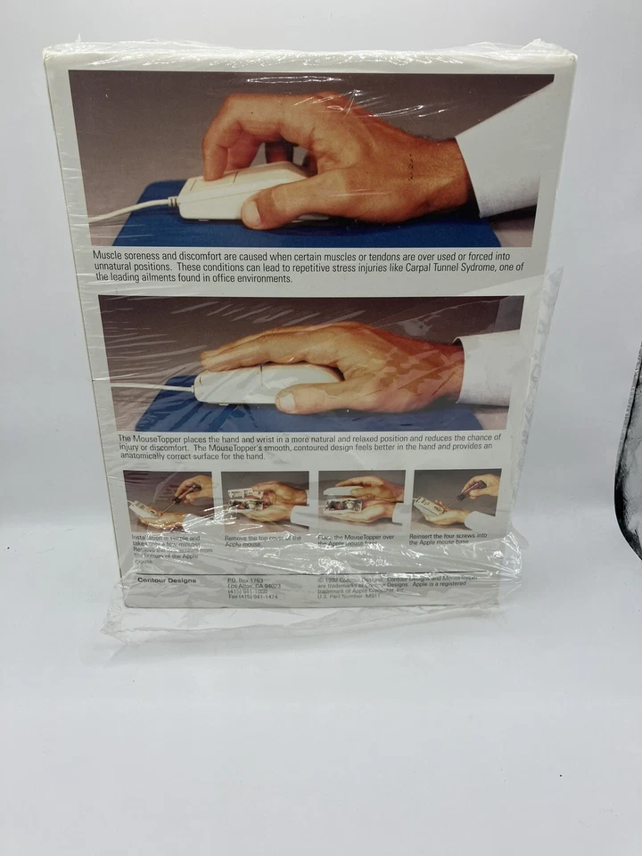 Mouse Topper Ergonomic Enhancement For The Apple Mouse - Image 4 of 4