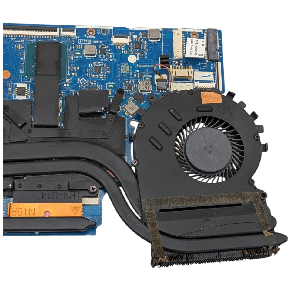 Placa madre para computadora portátil HP 15-DK L58864-601 LA-H462P intel i5-9300H GTX1650 4 GB Foto 4 de 4