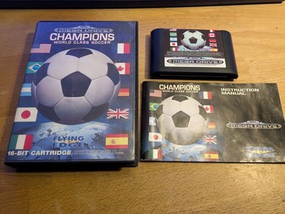 Champions World Class Soccer Sega Mega Drive komplett MD PAL CIB