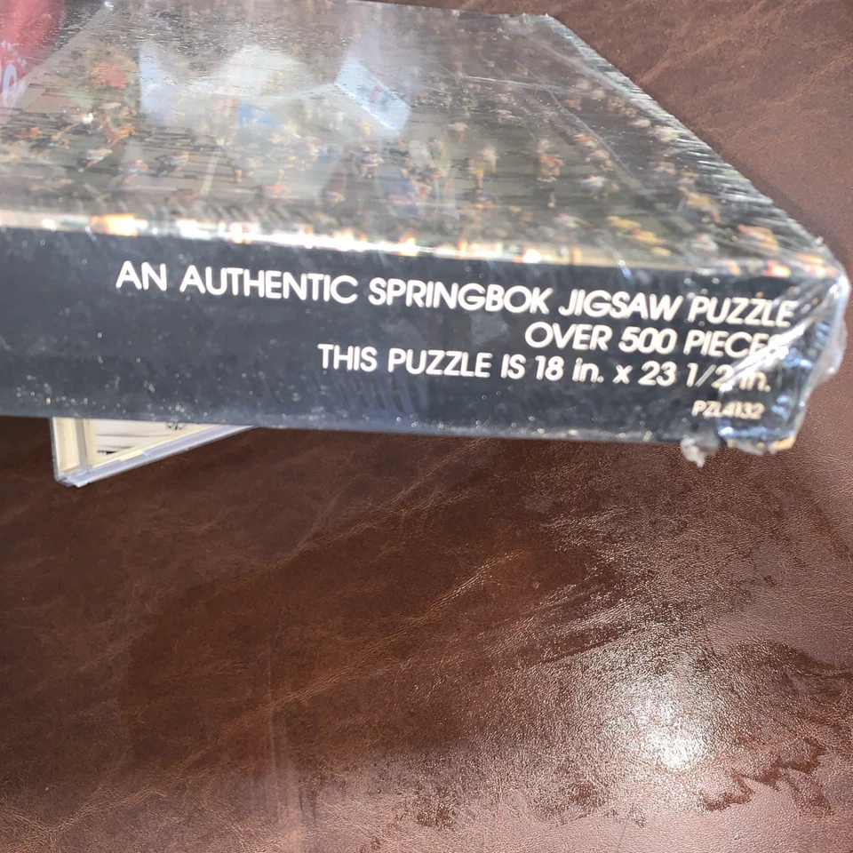 See How They Run 500-Piece Jigsaw Puzzle by Springbok - 18x23.5" PZL4132 SEALED - Image 3 of 3