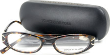 Jones New York J217 Tortoise Acetate Eyeglasses Glasses Frame 49-16-135 NEW