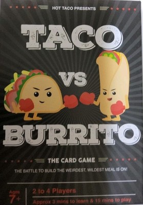 NEW Taco vs Burrito - The Card Game Party Game By Hot Taco - SEALED Brand New