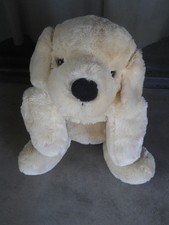 Large Yellow Lab puppy dog plush stuffed floppy toy 34" long soft nose CIRCO