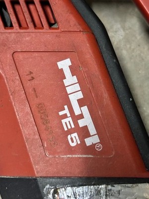 HILTI TE5 Rotary Hammer Drill DRS 100V | eBay