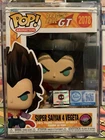 Funko Pop! DBGT Super Saiyan 4 Vegeta 2078 Flocked Chase PR w/ Hardstack