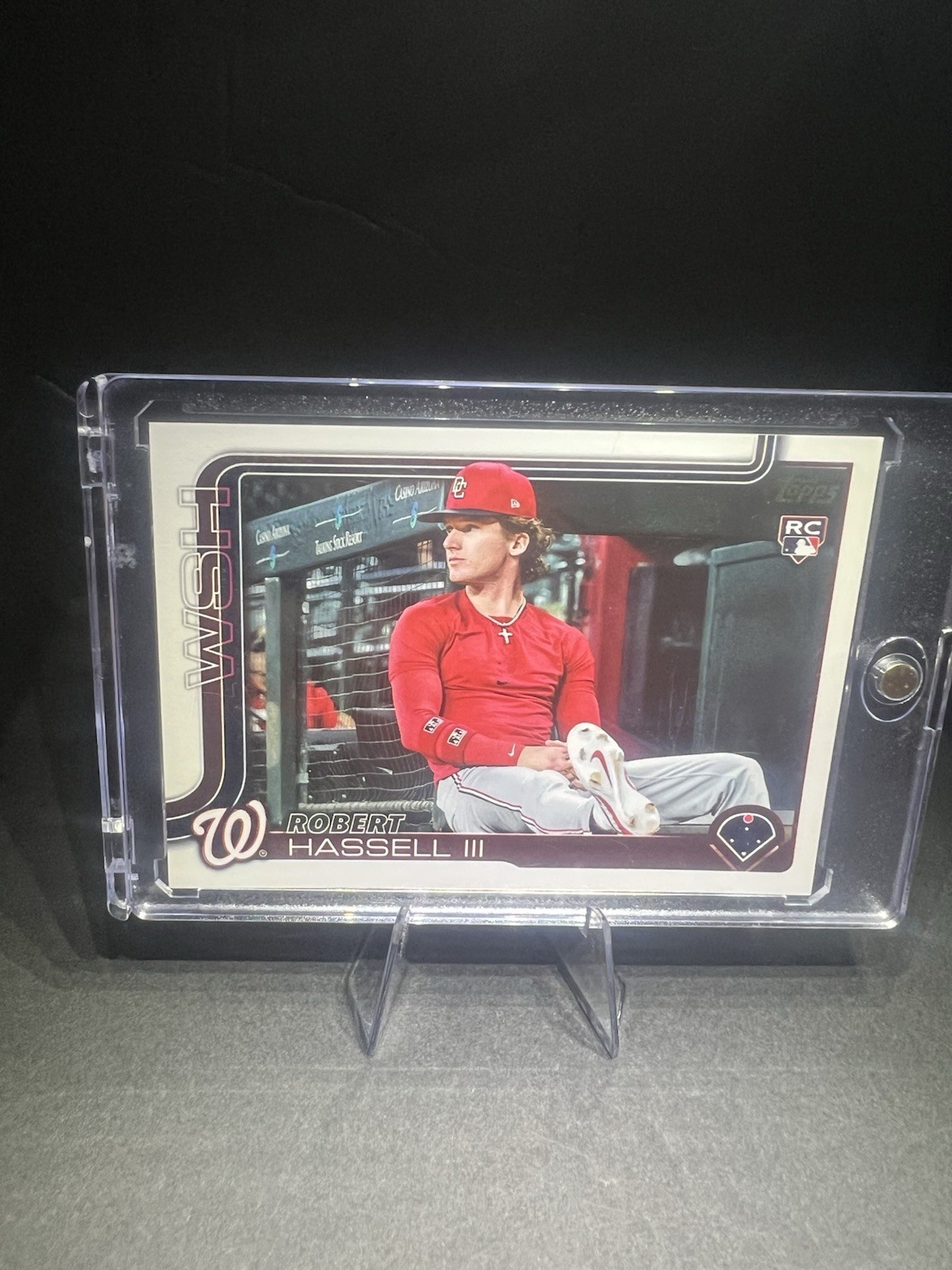 2025 Topps Update Series - “Golden Mirror” Robert Hassell III #US109 (RC)