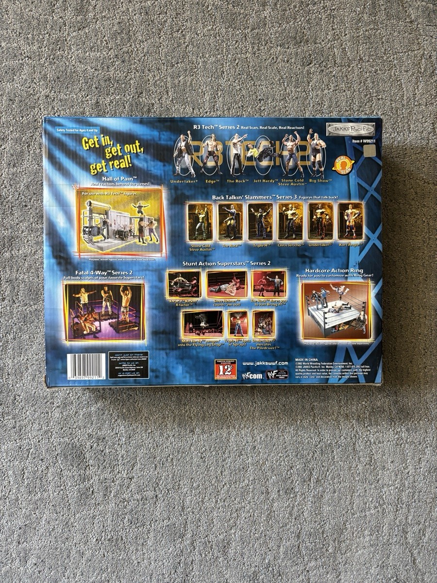 WWE Jakks Pacific Stage of Rage Playset Smackdown ! Fist Entrance