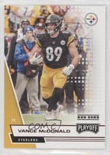 2020 Panini Playoff Red Zone Vance McDonald #46 6k2