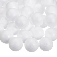 57 Pcs White Foam Balls 0.8 Inch Polystyrene Foam Ball for Crafts