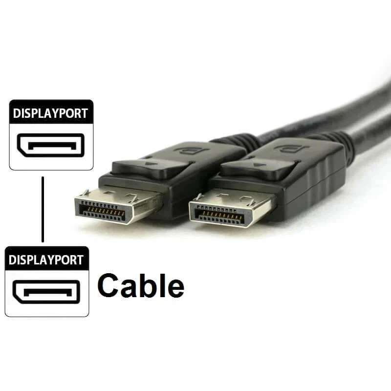 LOT Display port to Display Port  DP Male to Male Cord 4K HD w Latches 6/10/15FT - Image 2 of 4