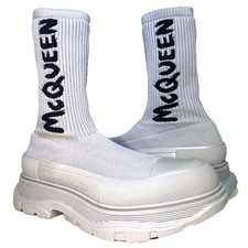 ALEXANDER MCQUEEN Mens Tread Slick Logo Knit ...