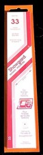 215mm x 33mm Showgard CLEAR Stamp Mounts 22 Mounts per Package Cut to Size