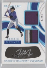 2019 Panini Immaculate Rookie Matinee Blue 4/10 Garrett Hampson #RM-GH Auto 1d2e