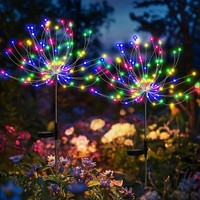 Solarleuchten AußEnbereich 120 Leds Wasserdicht Starburst Licht FüR Garten