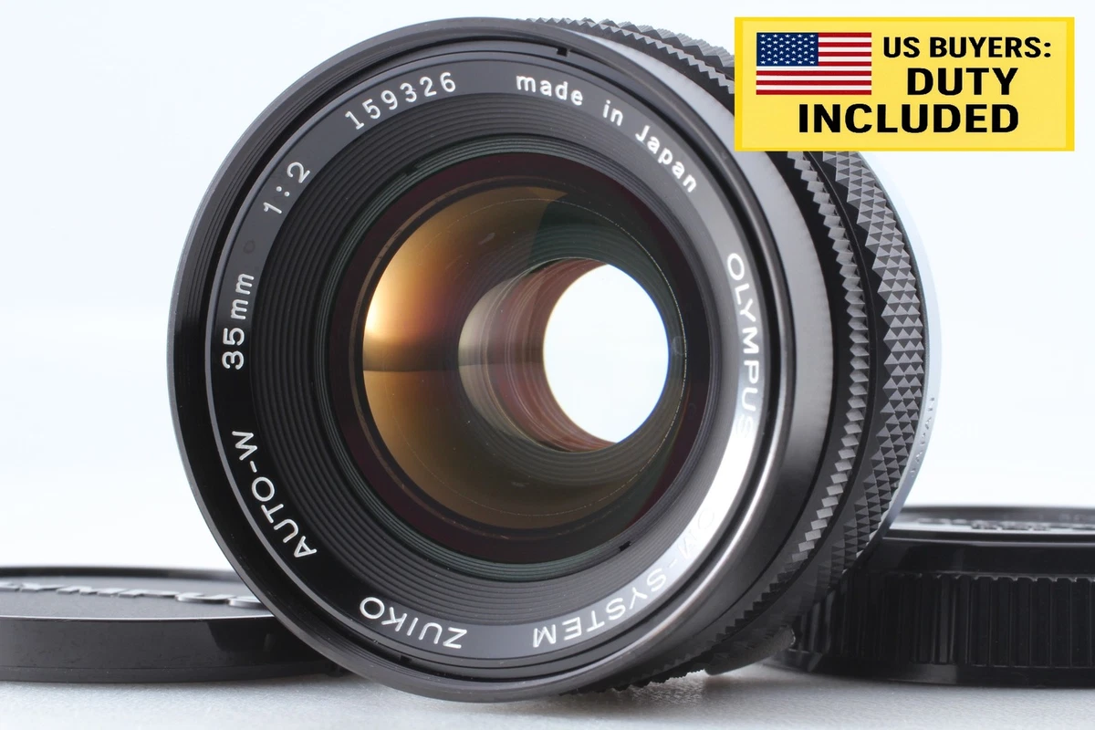 Olympus AUTO-W 35mm f/2 レンズ Olympus 35mm Focal f/2 Camera Lenses for sale | eBay