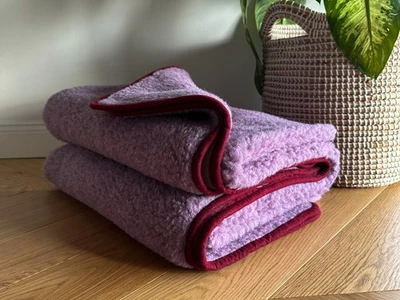 Luxuriöse Wolldecke australisches Merino warme Naturhaardecke Kuscheldecke - Bild 1 von 4