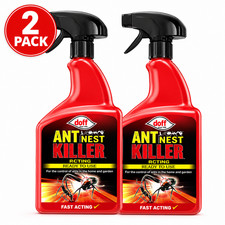 Doff Ant Nest Killer Spray 2 x 800ml Fast Acting Ready To Use Home Garden 8.12 per litre