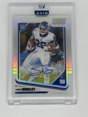 2018 Panini Honors Saquon Barkley Score Update ROOKIE Signatures AUTO /35 RC