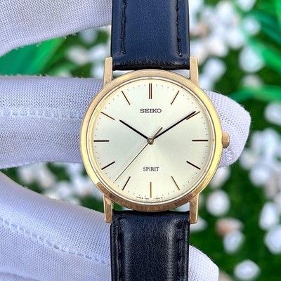 Vintage Seiko Spirit JDM Sunburst Gifted Watch Japan Men Quartz