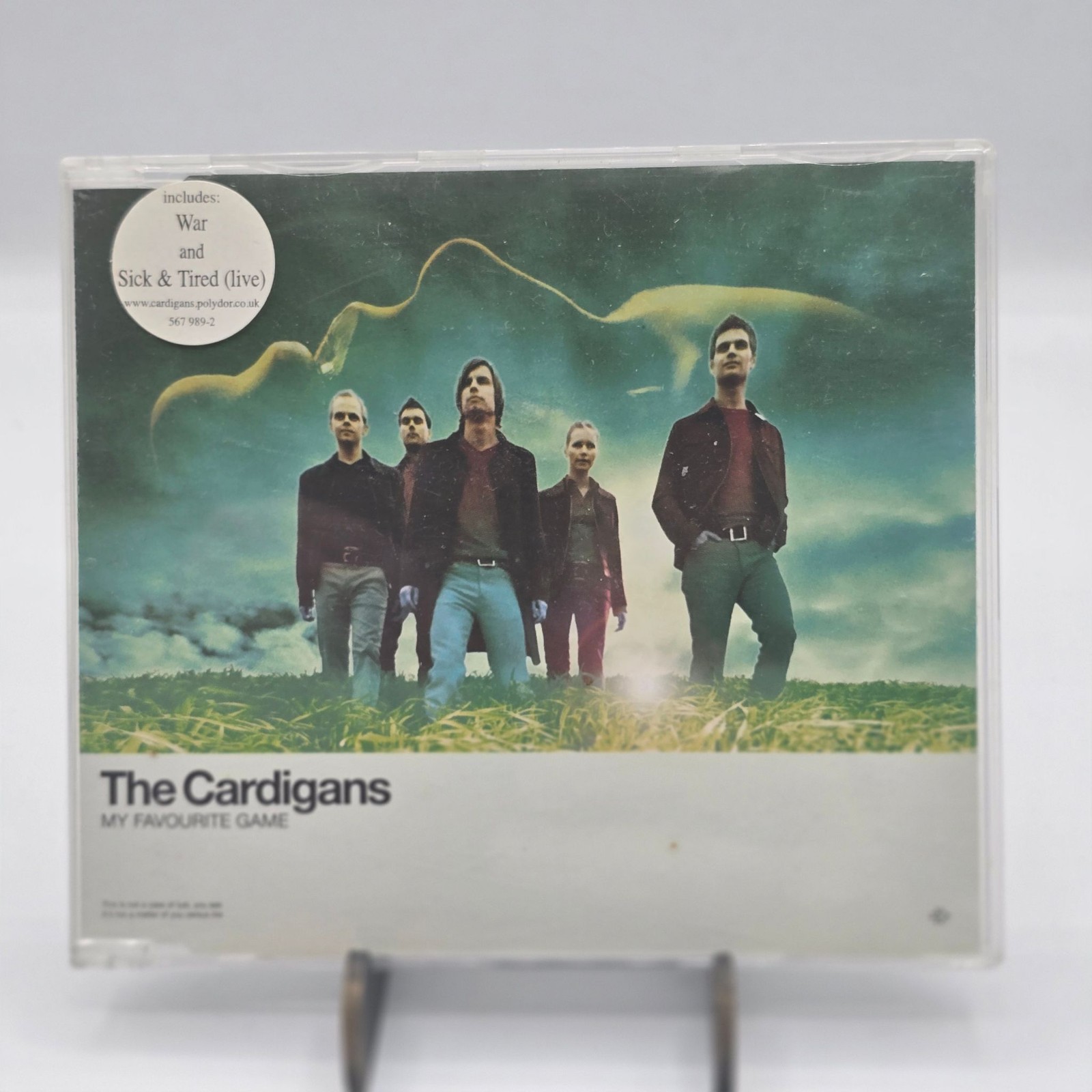 The Cardigans My Favourite Game CD Single Stockholm Records 567989-2 1998