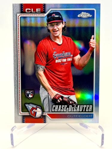 2026 Topps Chrome Chase DeLauter RC Image Variation SP Guardians #284