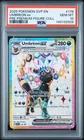 POKEMON UMBREON ex 2025 SVP BLACK STAR PROMO PRE PREMIUM FIGURE COLL #176 PSA 10
