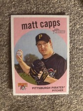 2008 Topps Heritage #37 Pirates Matt Capps Baseball Card