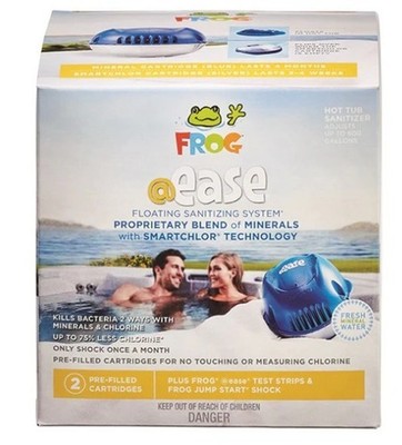 FROG @Ease Floating Sanitizing Chemical System for Hot Tubs and Swim Spas