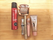 Mixed beauty bundle job lot for the face Lips 6 items band L'Or�al new 