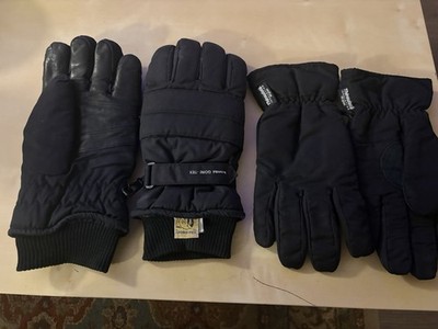 Kombi GORE-TEX Insulated Black XL Winter Gloves + Thinsulate Large Gloves