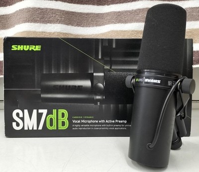 SHURE SM7DB Vocal Microphone With Active Preamp, Cardioid, Good Condtion F Japan