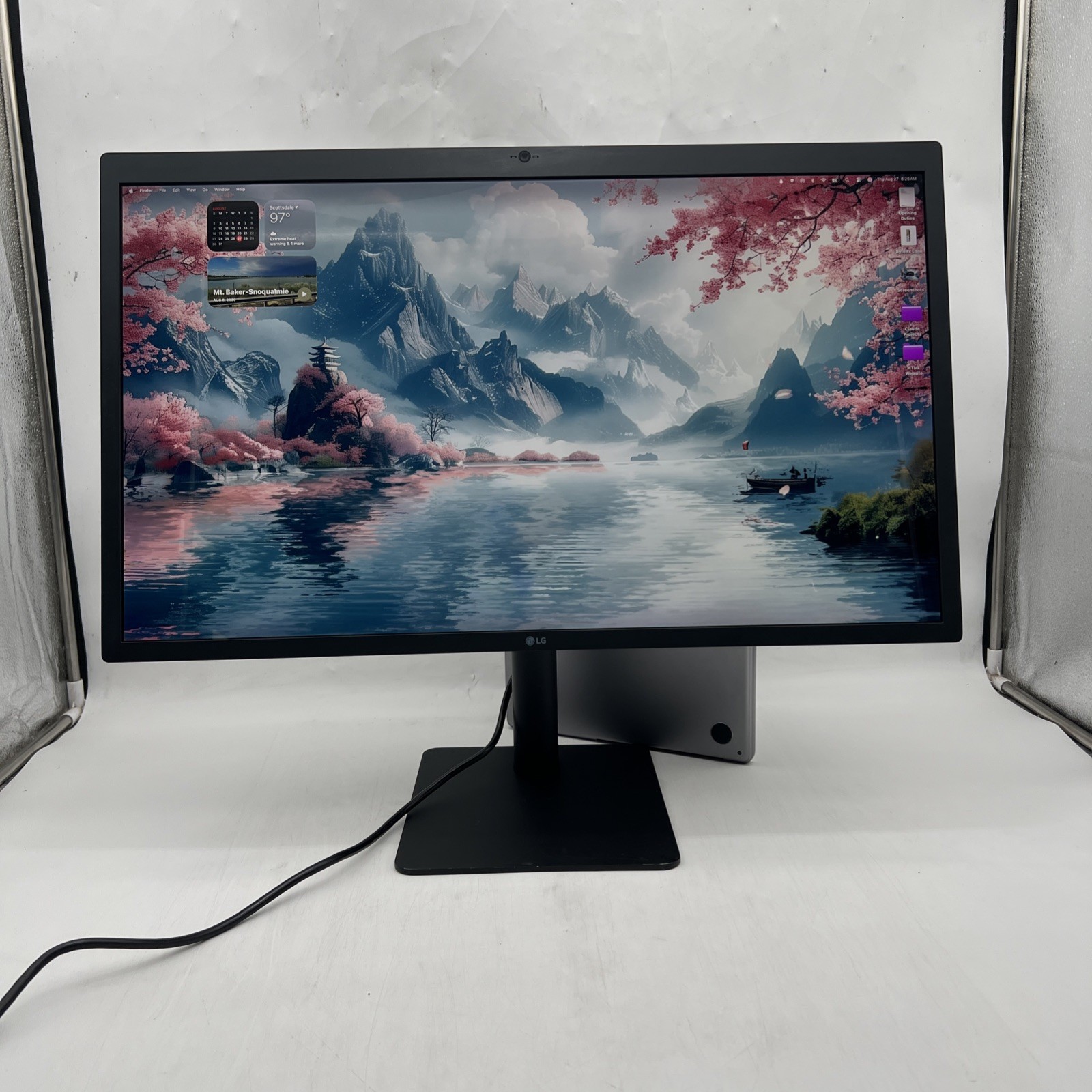 LG 27MD5KA 27 inch Ultrafine Widescreen LED Monitor Read Condition