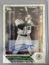 2023 Topps Pro Debut - Danyer Cueva #PD-2 Sparkle Foil Autographs /199 (AU, RC)