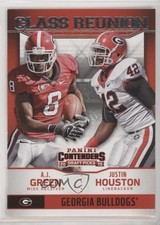 2015 Panini Contenders Draft Picks Class Reunion AJ Green Justin Houston #12 0d2