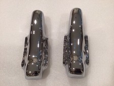 1949 Plymouth Special Deluxe Front Rear Back New Chrome Plated Bumper Guards 1949 Plymouth Special Deluxe Front Rear Back New Chrome Plated Bumper Guards