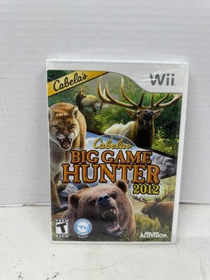 Wii New Sealed Cabelas Big Game Hunter 2012 - Brand New