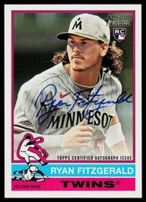 2025 Topps Heritage #ROA-FITZ Ryan Fitzgerald Real One Autographs (High Number)