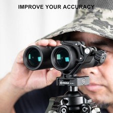 Binocular Tripod Adapter Mount - with 1/4  3/8 Screw and Arca Plate