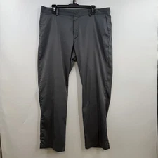 Nike Golf Tour Performance Dri-FIT Flat Front Tech Pants gray mens size 36x30