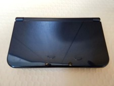 New Nintendo 3DS LL XL Metallic Blue Tested Working Liquid Leak Mem Card 24
