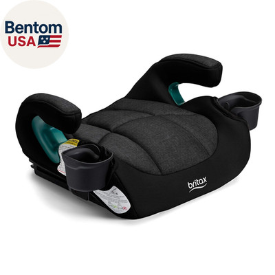 Britax Upngo Click Backless Booster Car Seat with Rigid Latch, Lightweight and P