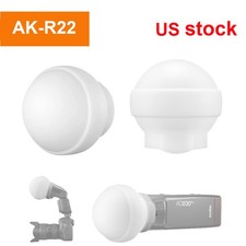 Godox AK-R22 Collapsible Diffusion Dome,Diffuser for Round flash V1,V1 Pro,V100