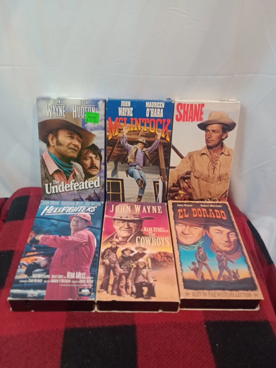 Preços baixos em John Wayne, John Wayne Fitas VHS | eBay