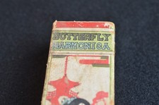 Vintage Butterfly Tremolo Harmonica Key of C Made in Japan in Original Box