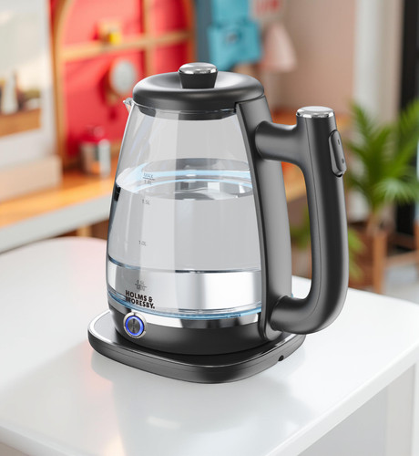 BELUGA Glass Electric Kettle by Holms & Moresby🚨 HOT SALES - FINAL STOCK 🔥🔥