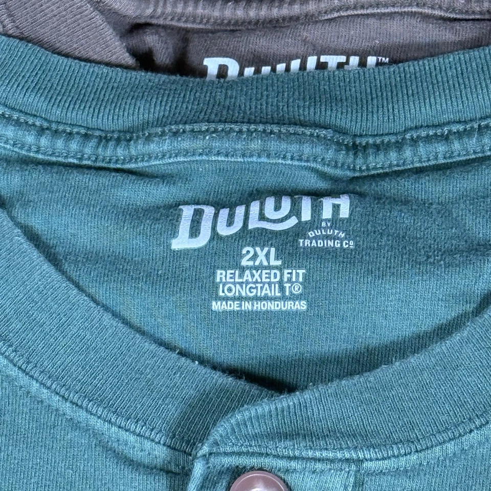 Duluth Trading Lote de 5 Camisas Para Hombre 2XL Cola Larga T Calce Relajado Manga Corta Foto 3 de 4