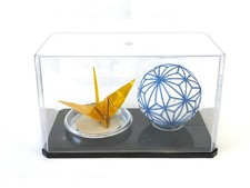 Function Art Clear Case and Saucer Japanese Handmade Ball by Me piblc21
