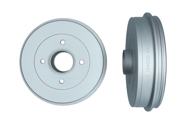 2X Bremstrommel Kamoka 104020 FüR Renault Nissan Kangoo KC0 FC0 FC01 FC0A FC0F-image