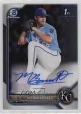 2022 Bowman Draft Chrome Draft Pick Auto Mason Barnett #CDA-MB Auto 0w27