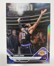LeBron James 2025 Topps Now LeBron James #P58 Platinum Member Basketball Card